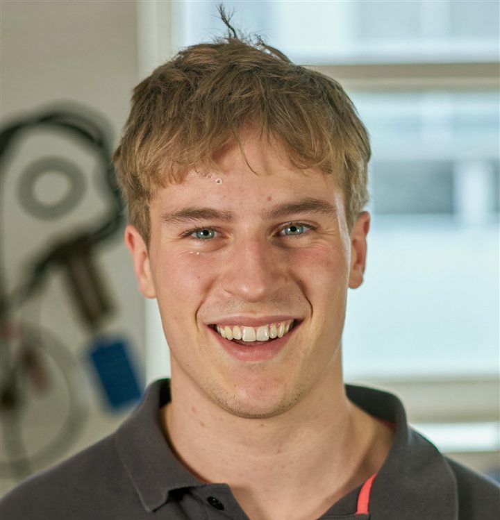 Tobias Frey, Auszubildender, 3. Lehrjahr